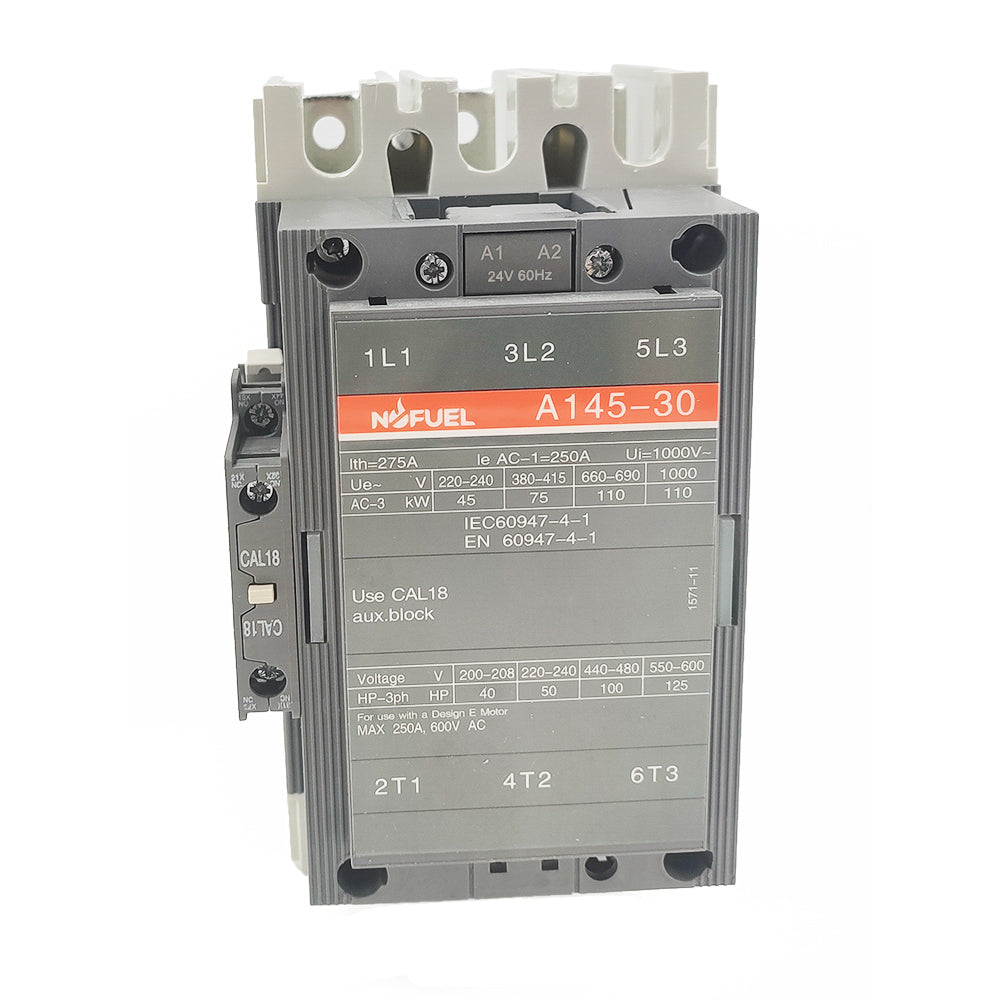 A145-30-11 Magnetic Contactor same as ABB A145-30-11 145A AC 24V