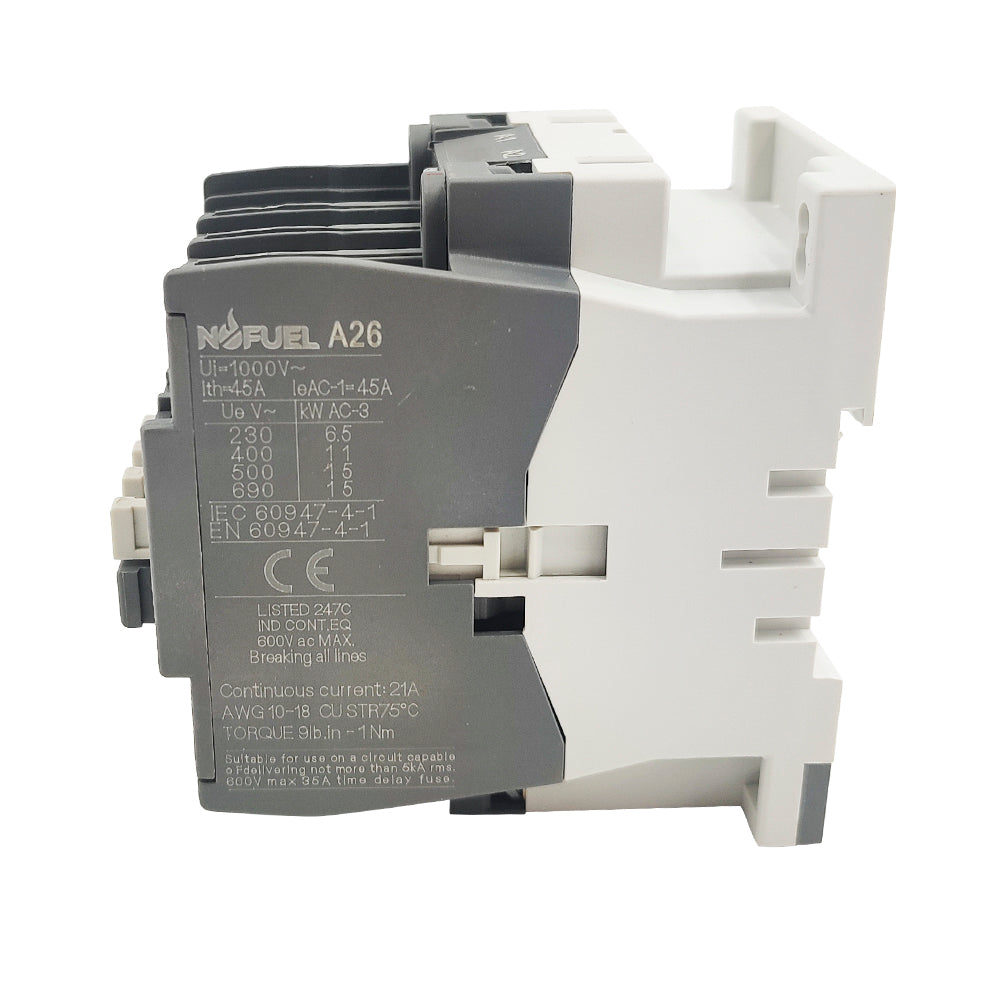 A26-30-10 Contactor AC replacement for ABB Contactor A26-30 120V 26A