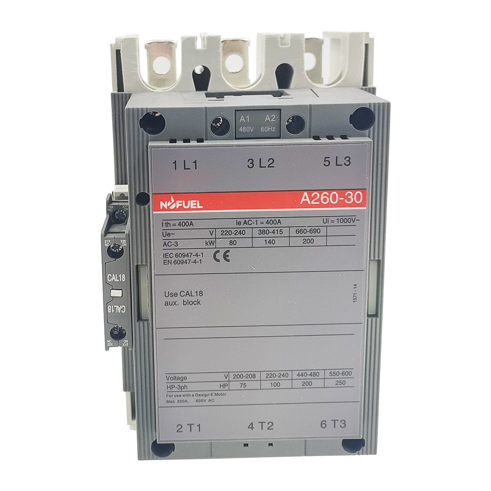 A260-30-11 A Line Magnetic Contactor same ABB A260-30-11 260A AC 480V