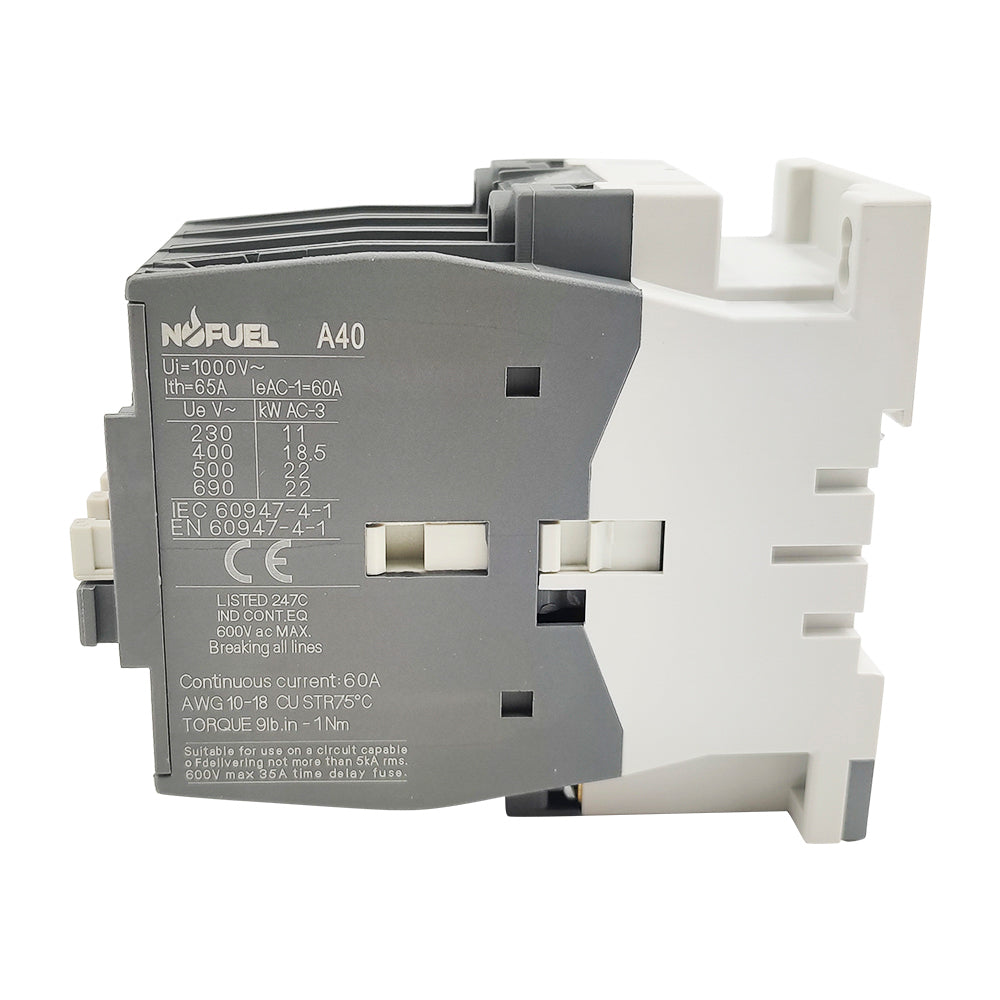 A40-30-10 Contactor 480V coil AC 40A replace ABB Contactor A40-30-10