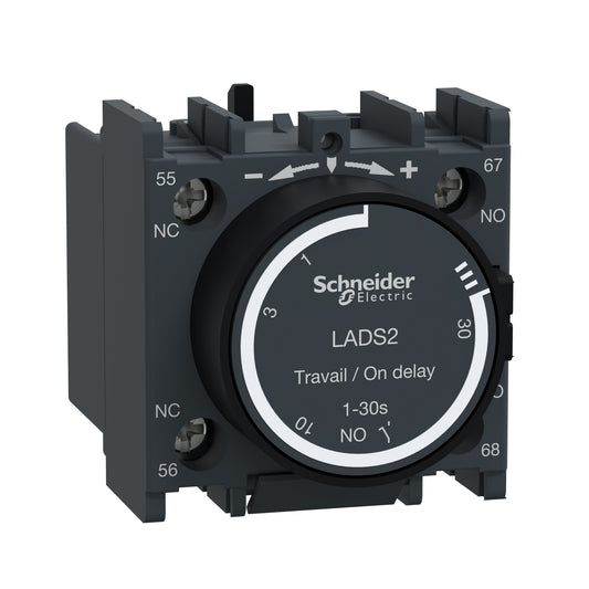 Timer LADS2 Schneider Auxiliary contact block 1NO+1NC