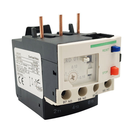 LRD01 Thermal Overload relays 0.1-0.16A apply to new LC1D contactor