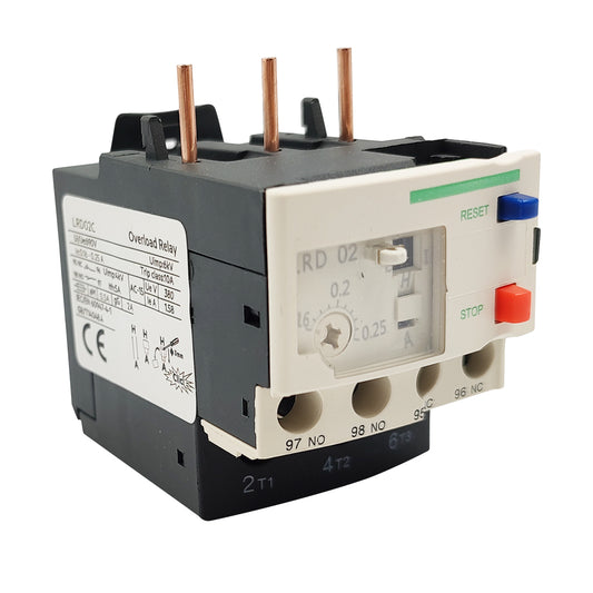 LRD02 Thermal Overload relays 0.16-0.25A apply to new LC1D contactor