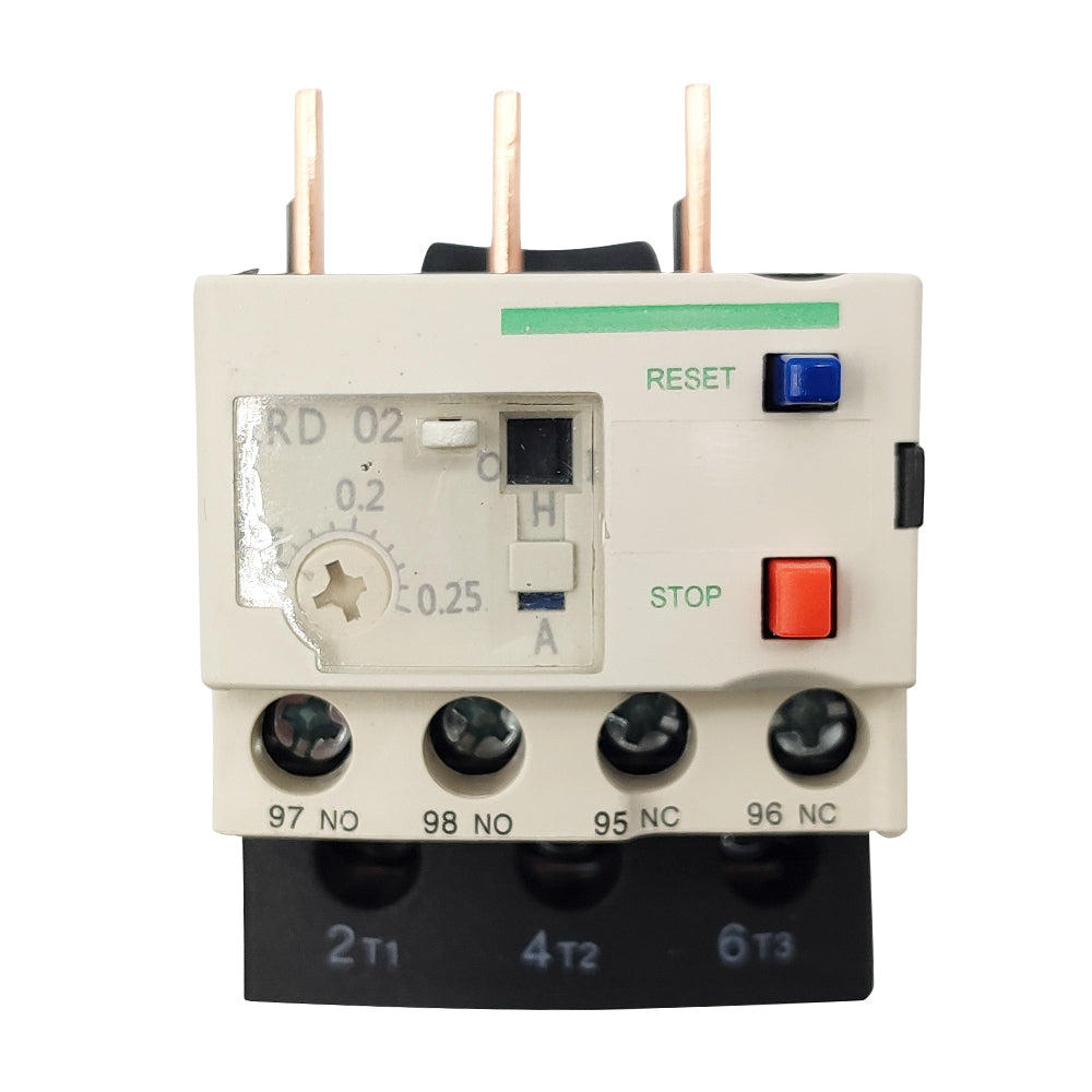 LRD02 Thermal Overload relays 0.16-0.25A apply to new LC1D contactor