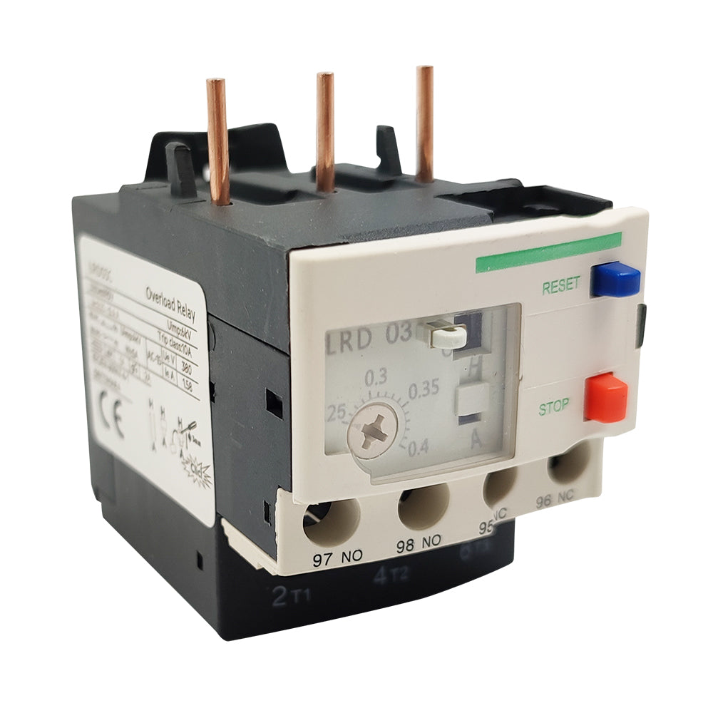 LRD03 Thermal Overload relays 0.25-0.4A apply to new LC1D contactor