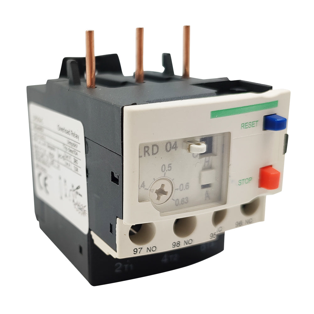 LRD04 Thermal Overload relays 0.4-0.63A apply to new LC1D contactor