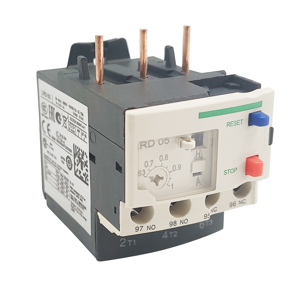 LRD05 Thermal Overload relays 0.63-1A apply to new LC1D contactor