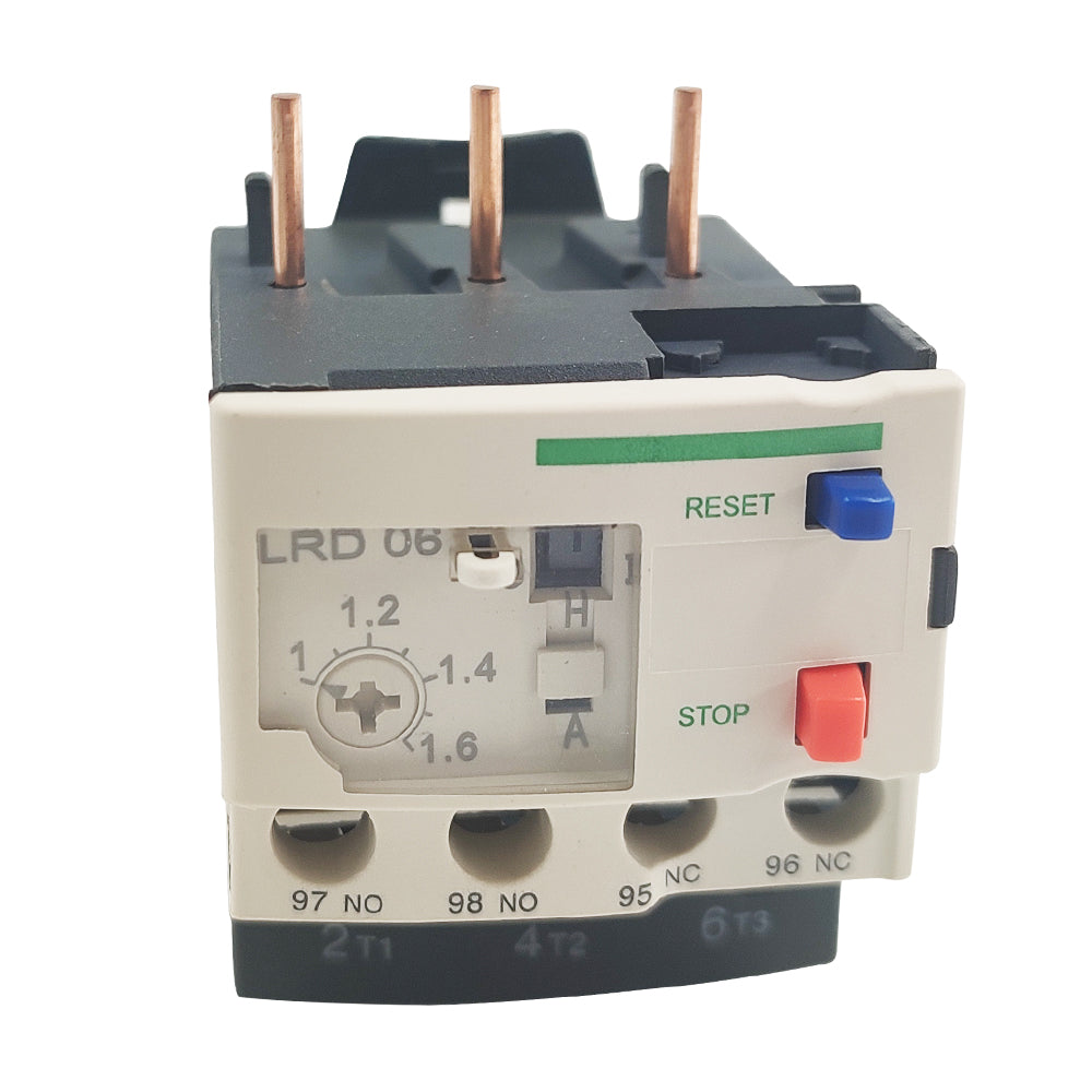 LRD06 Thermal Overload relays 1-1.6A apply to new LC1D contactor