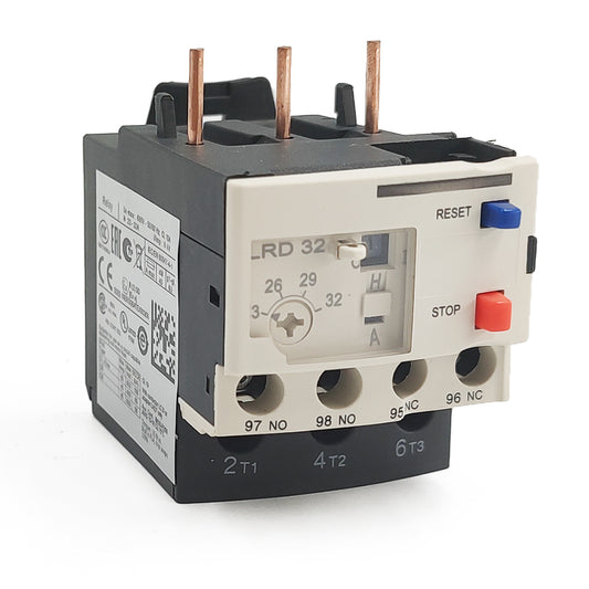 LRD32 Thermal Overload relays 23-32A apply to new LC1D contactor