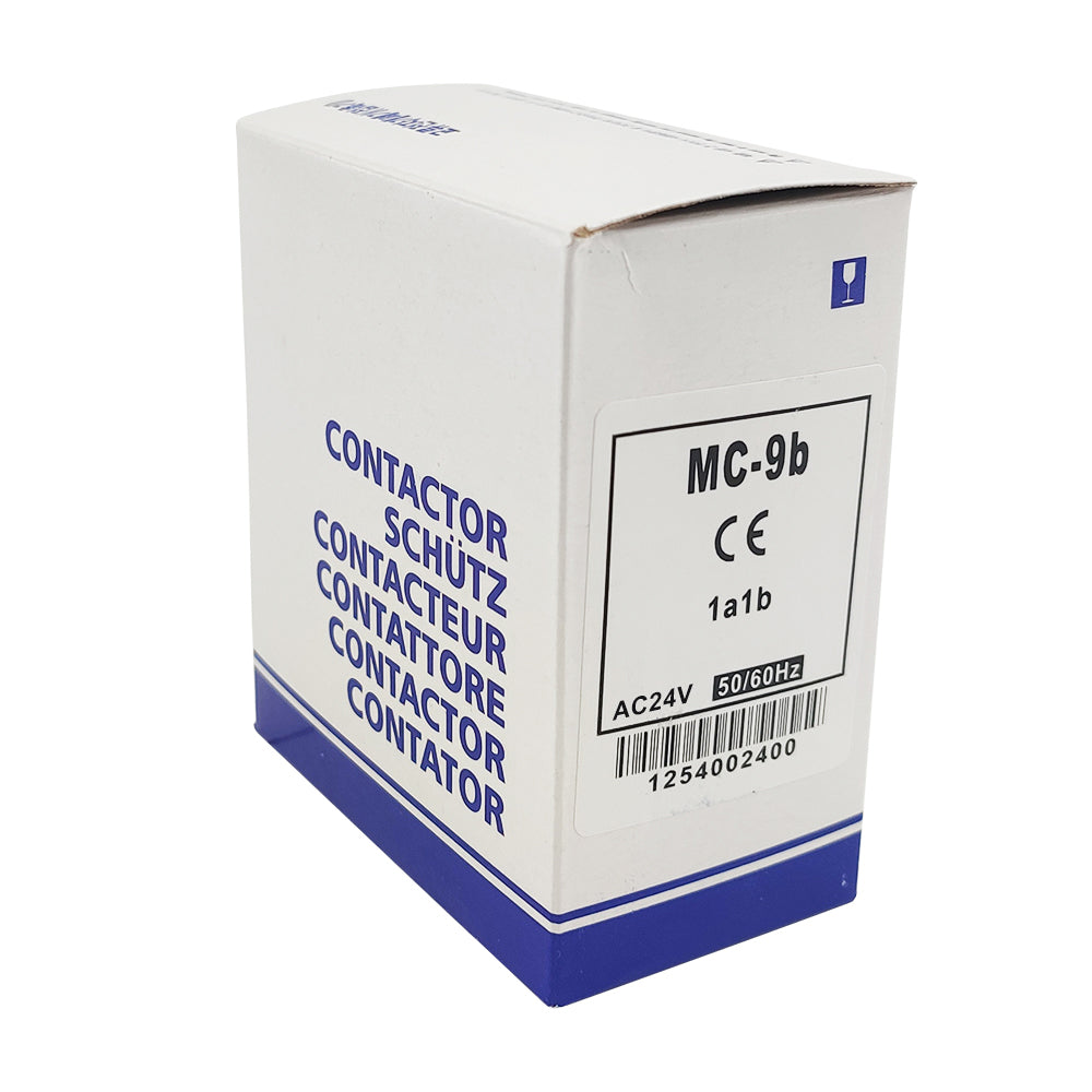 MC-9B AC contactor 1NO 1NC 24V 9A used for LS MC 3P AC contactor MC-9b