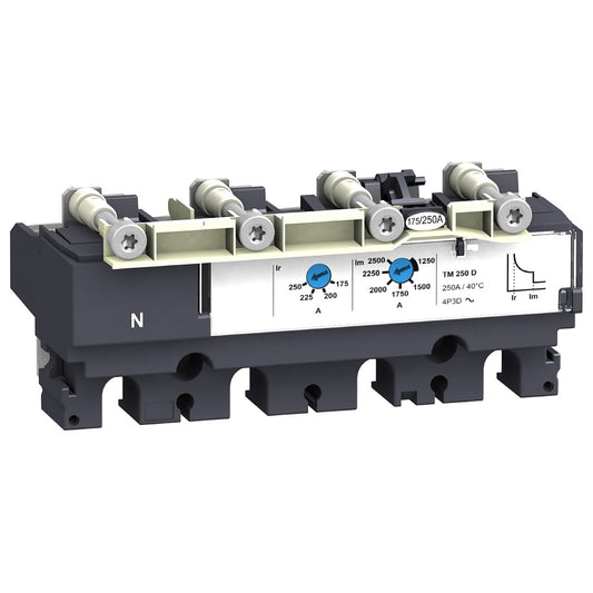 LV431441 Trip unit TM200D for NSX250 circuit breakers